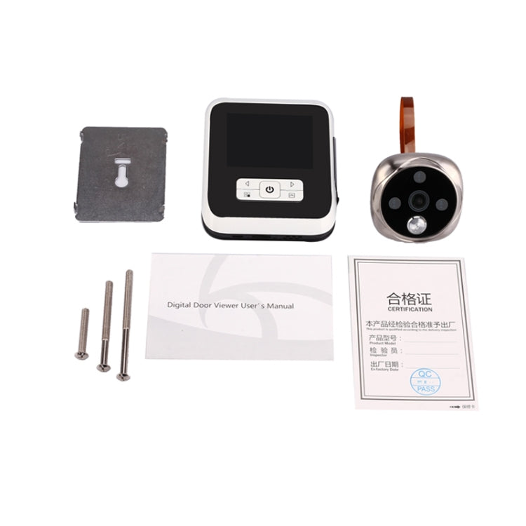 M530 3.0 inch TFT Display 3.0MP Camera Video Digital Door Viewer, Support TF Card (32GB Max) & Infrared Night Vision, M530 M530 3.0 inch TFT Display 3.0MP Camera Video Digital Door Viewer, Support TF Card (32GB Max) & Infrared Night Vision, M530